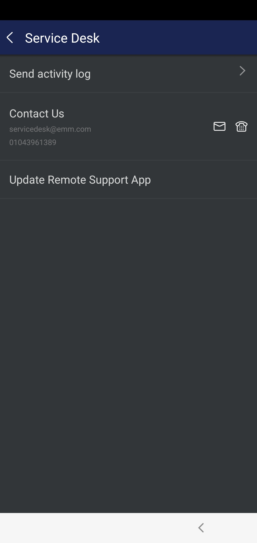 Configure kiosk device settings Knox Manage Samsung Knox Documentation