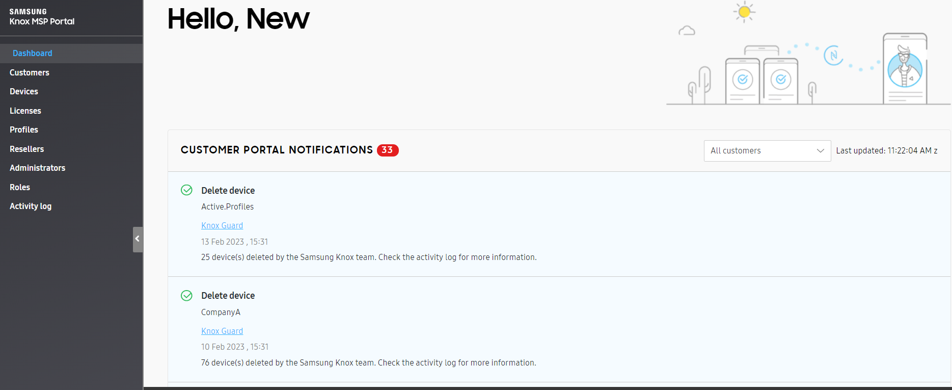 Integration with Knox MSP Program Samsung Knox Documentation