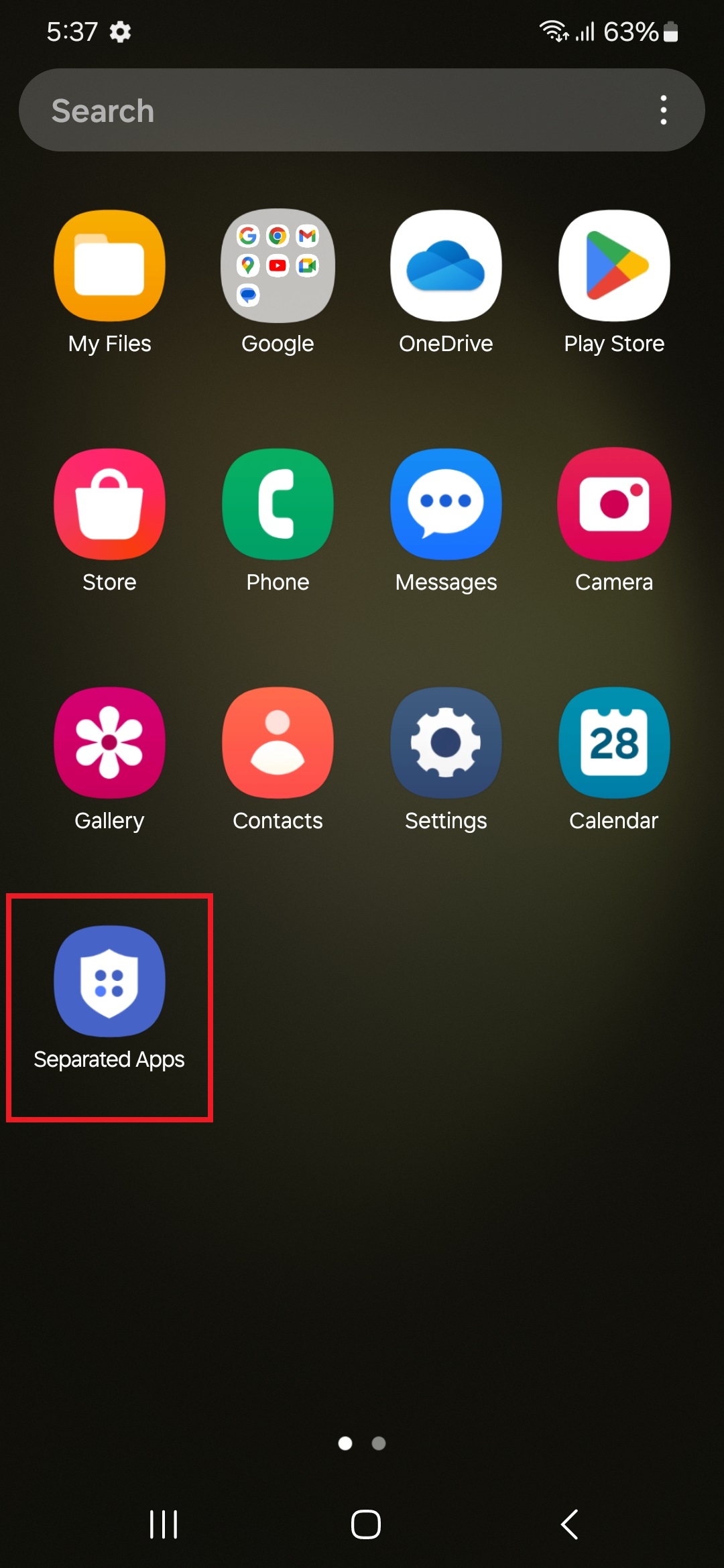 Separated Apps for Android 14 Knox Platform for Enterprise Samsung(03)