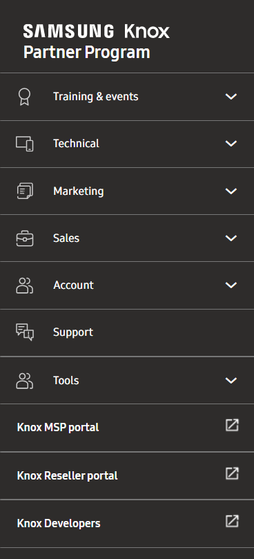 View application status