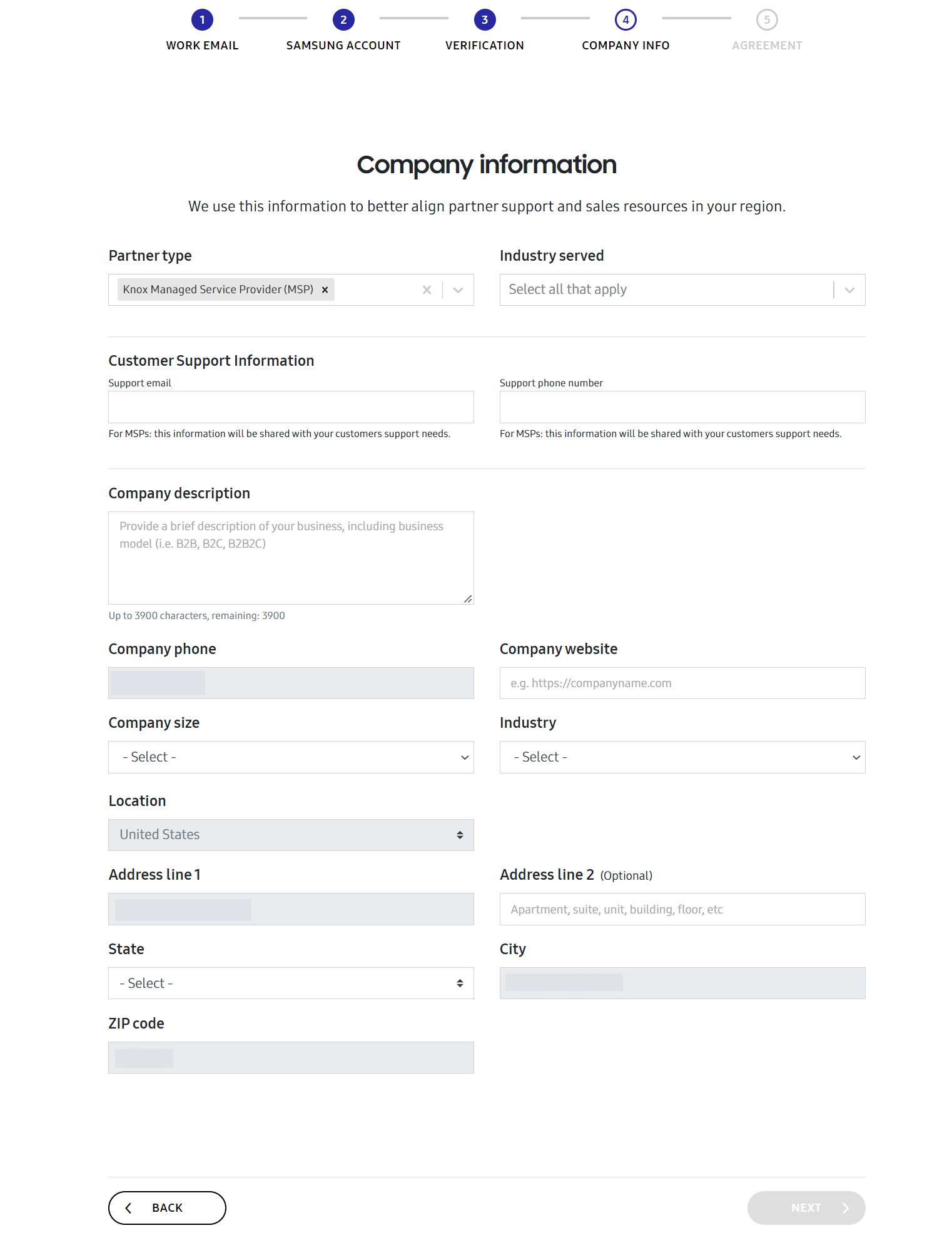 Company information